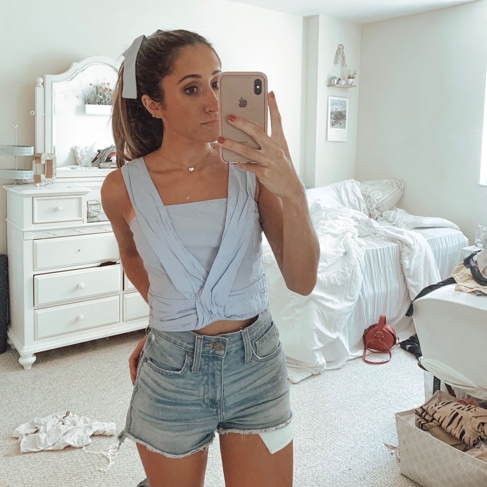 Zara cropped top